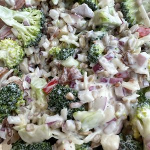 Best Broccoli salad recipe; mixed
