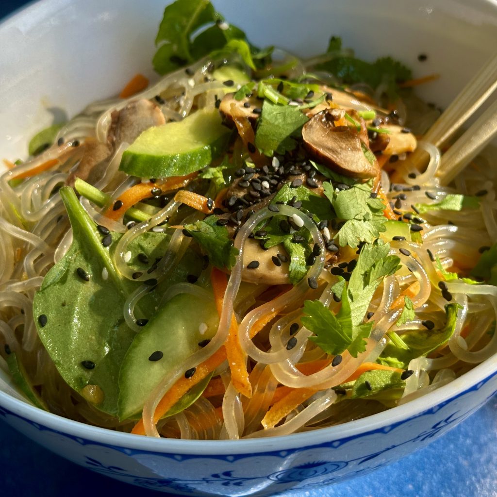 Sweet Potato Noodle Salad
