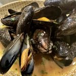 mussels in a bowl