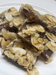Biscoff & Almond Toffee Bars