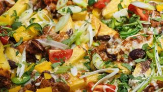 Sheet Pan Potato Nachos