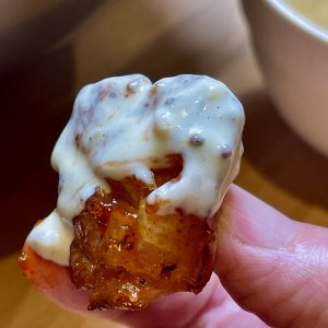 pork belly with alabama white sauce dip
