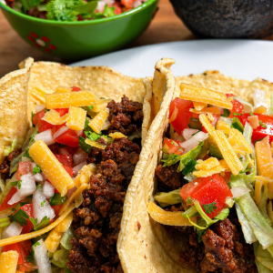 ground beef tacos