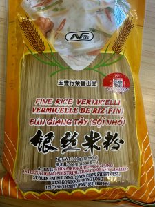 Rice vermicelli for Rice Noodle Salad