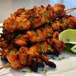 Thai Curry Chicken Kebabs