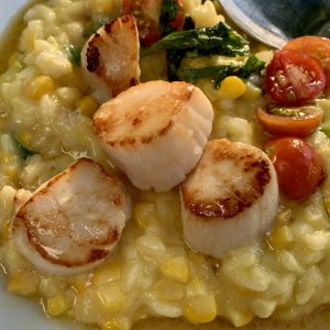 corn risotto
