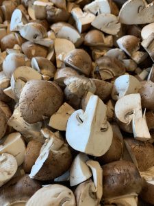 mushrooms for creamy mushroom pork chops