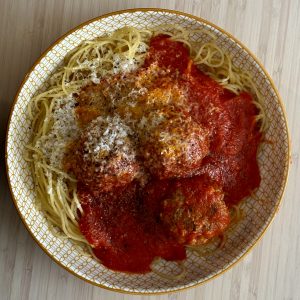 Spaghetti and Meatballs