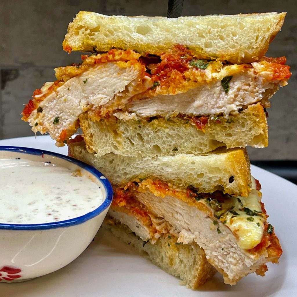 Chicken Parmesan Panini